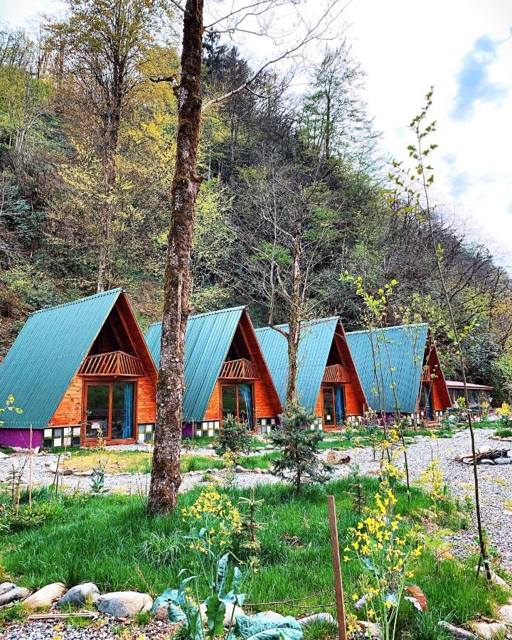Çamlıhemşin Tanura Bungalows מראה חיצוני תמונה